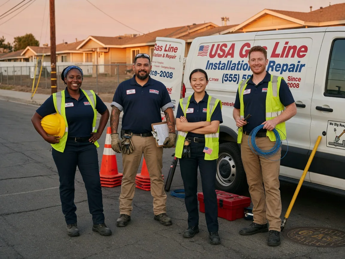 Gas Line Installation company in Harrison, ME